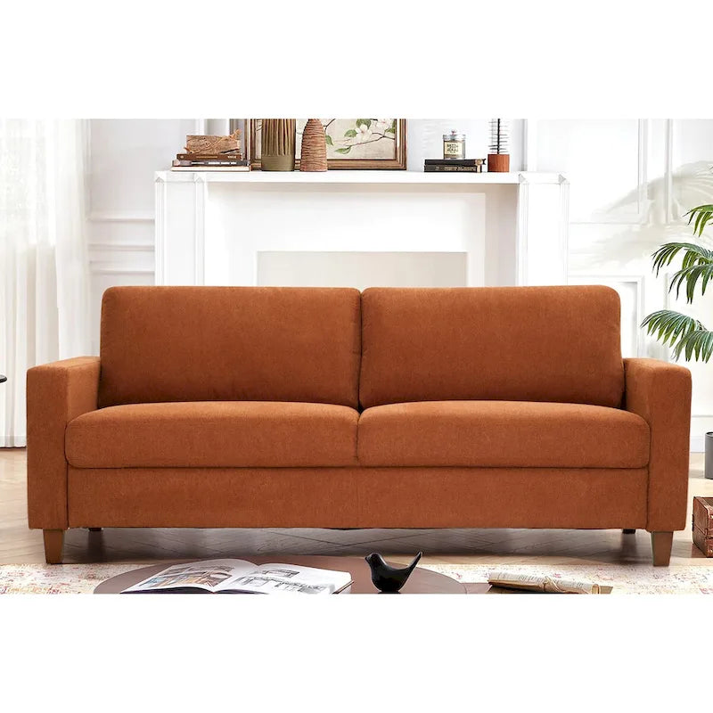 Transitional Upholstered 2 Peice Living Room Sofa Set