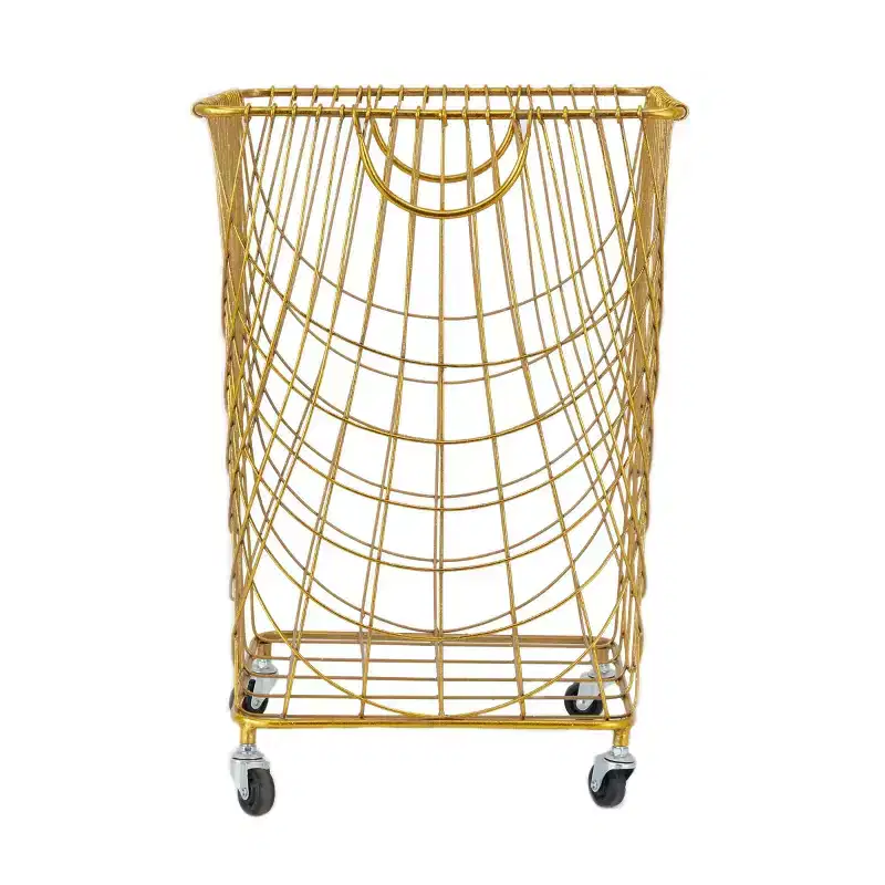 Iron Storage Cart Gold - Olivia & May