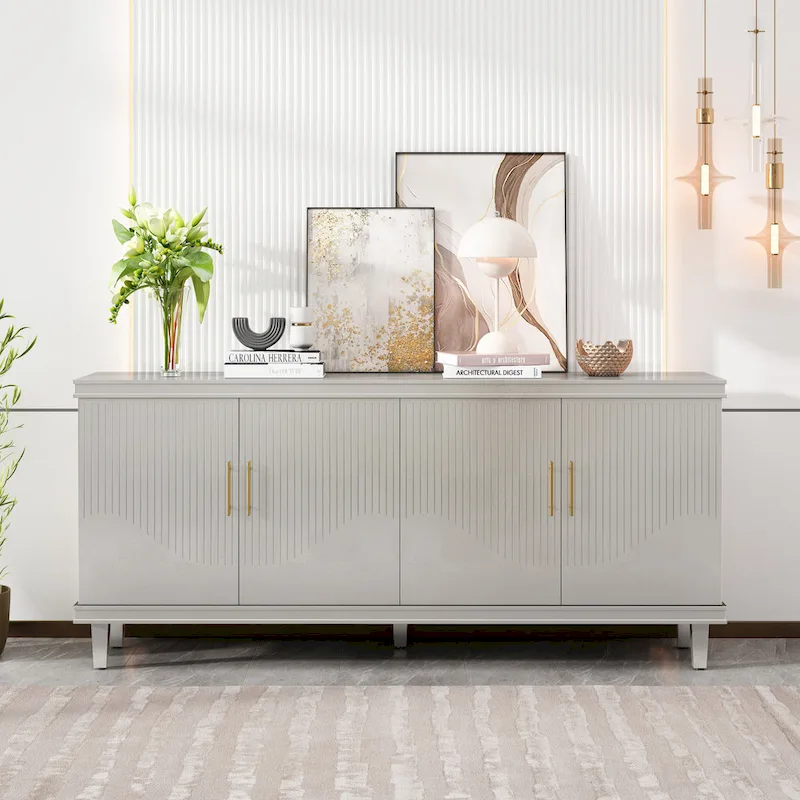 Large Size 4-Door Cabinet