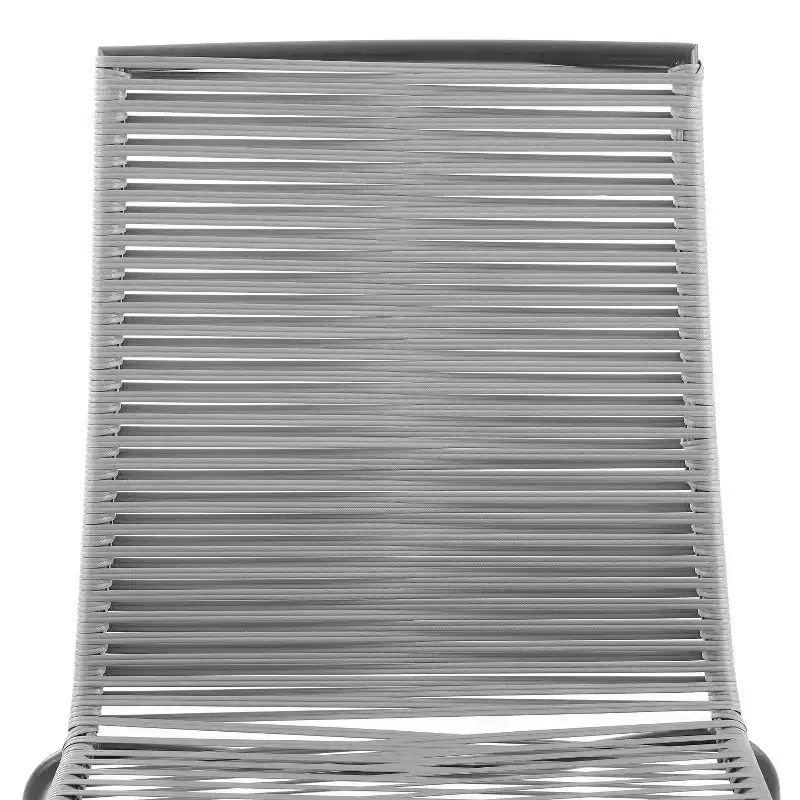 Fenton 7pc Outdoor Wicker/Metal Dining Set: Stackable Chairs, Water & UV Resistant - Crosley