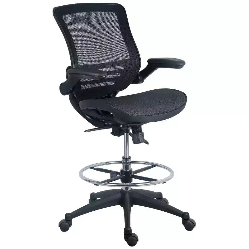 HomeStock 33 in.H Adjustable Height Gold PU Leather Seat Material with Adjustable Tilt Executive Office Chairs