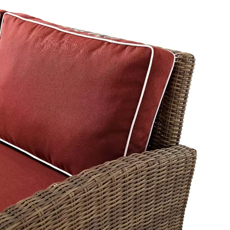 Bradenton 5pc Outdoor Wicker Sofa Set - Crosley