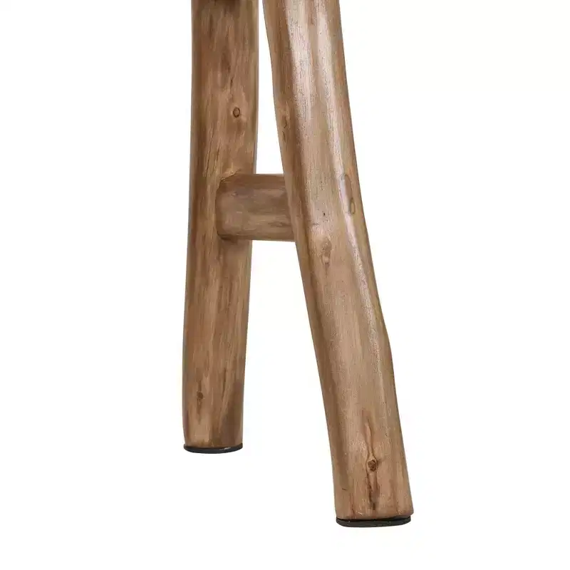 East at Main Acacia Skinny Bench Brown: Solid Wood, Rectangular, Unupholstered, Entryway Seating