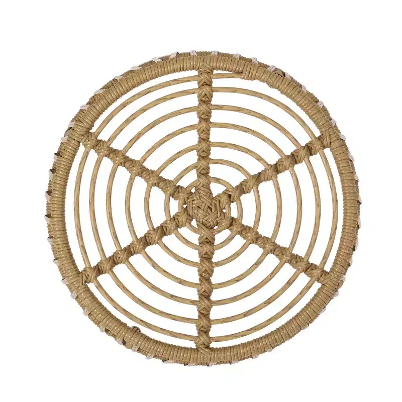 3pc Caryl Outdoor Wicker Chat Set with Cushions