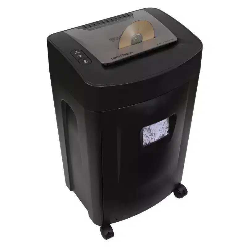 Royal 260MX 20-Sheet Crosscut Paper Shredder with Basket