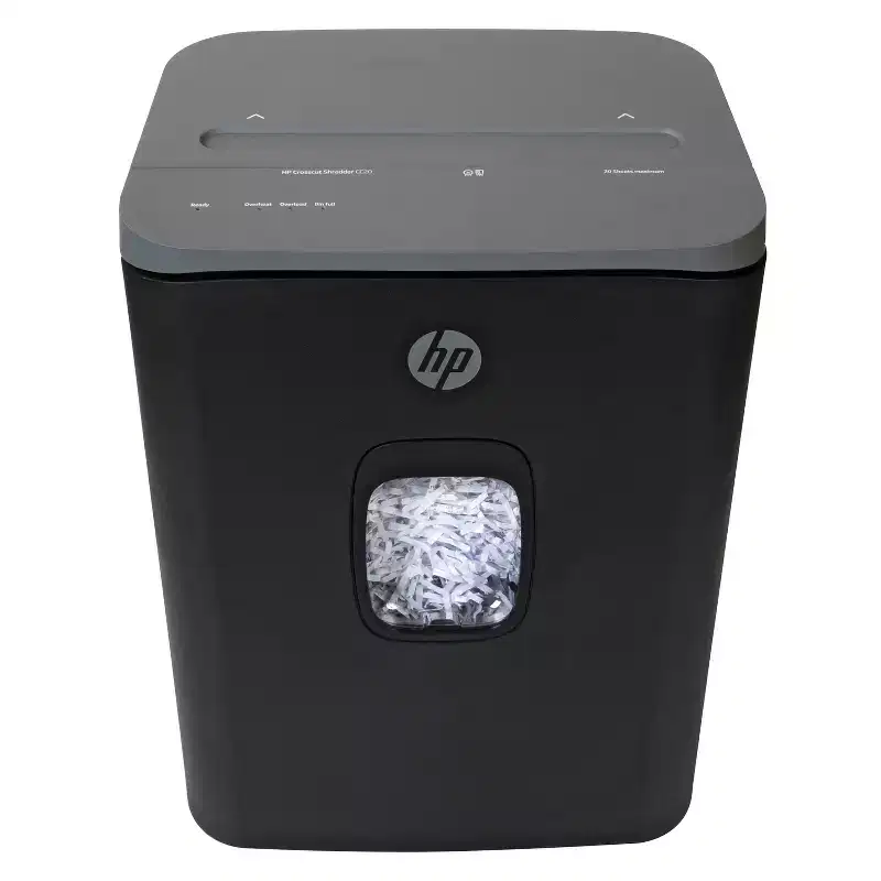 HP HP-CC20 20-Sheet Crosscut Shredder