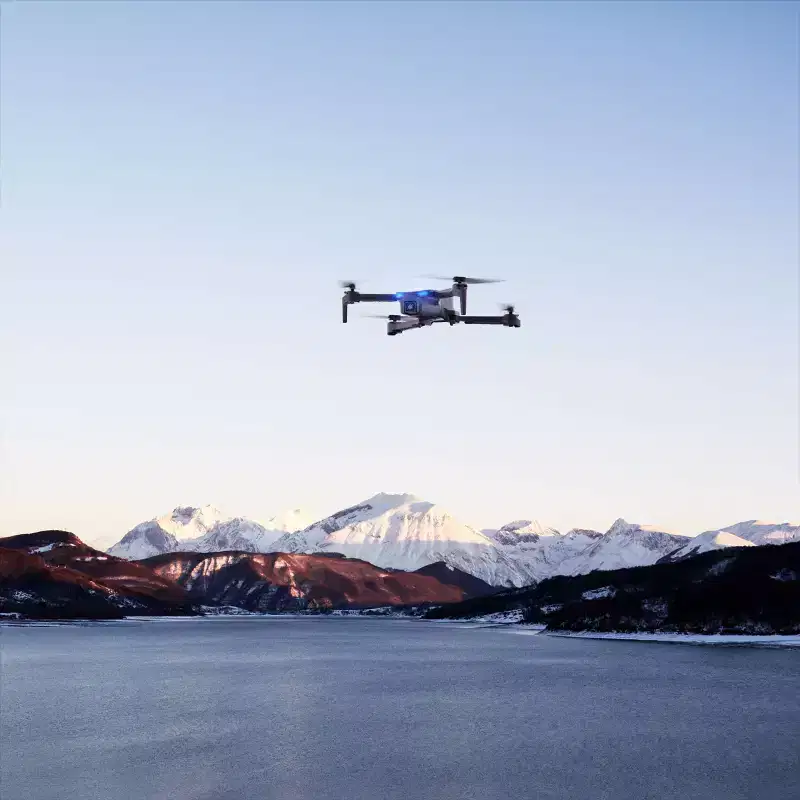 Snaptain E20 FPV RC Drone with 2.7K Camera - Gray: Remote Control, Built-In Wi-Fi, Skill Level Intermediate, 18 Min Flight
