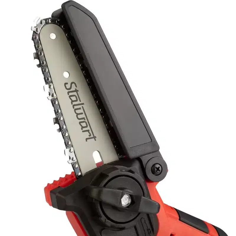 Stalwart Mini Chainsaw with Rechargeable Battery