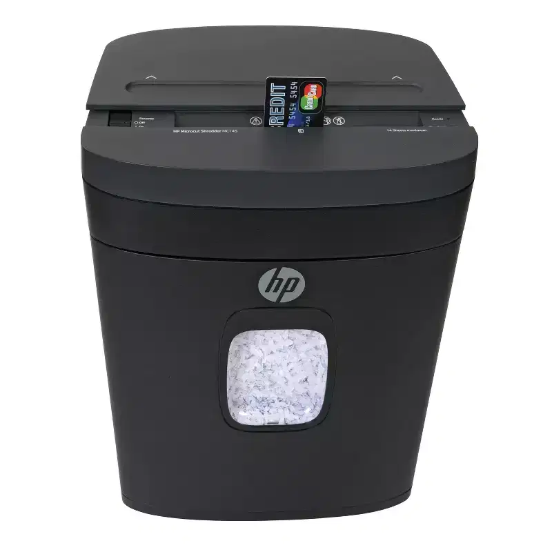 HP HP-MC145 14-Sheet Microcut Shredder