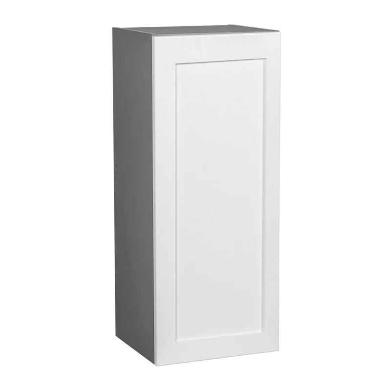 12 x 36 Wall Cabinet, Single Door, Grey