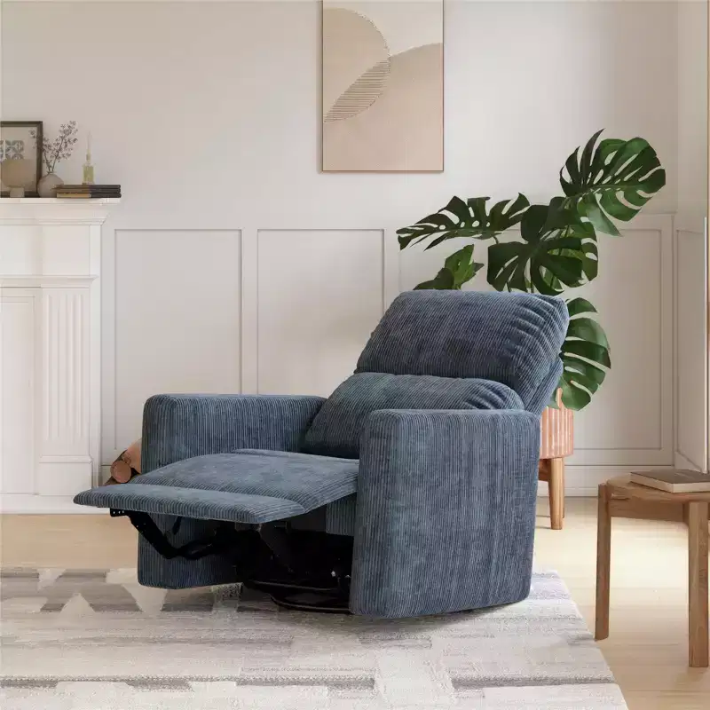 DHP Lukas Swivel Recliner Chair
