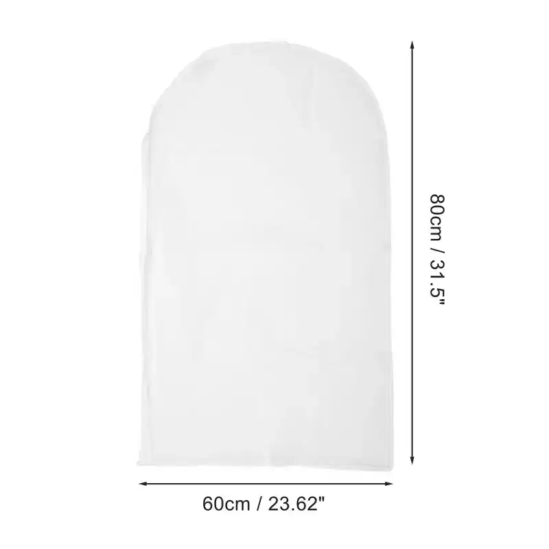 Unique Bargains Dustproof Garment Bag 31.5x23.62 5 Pcs
