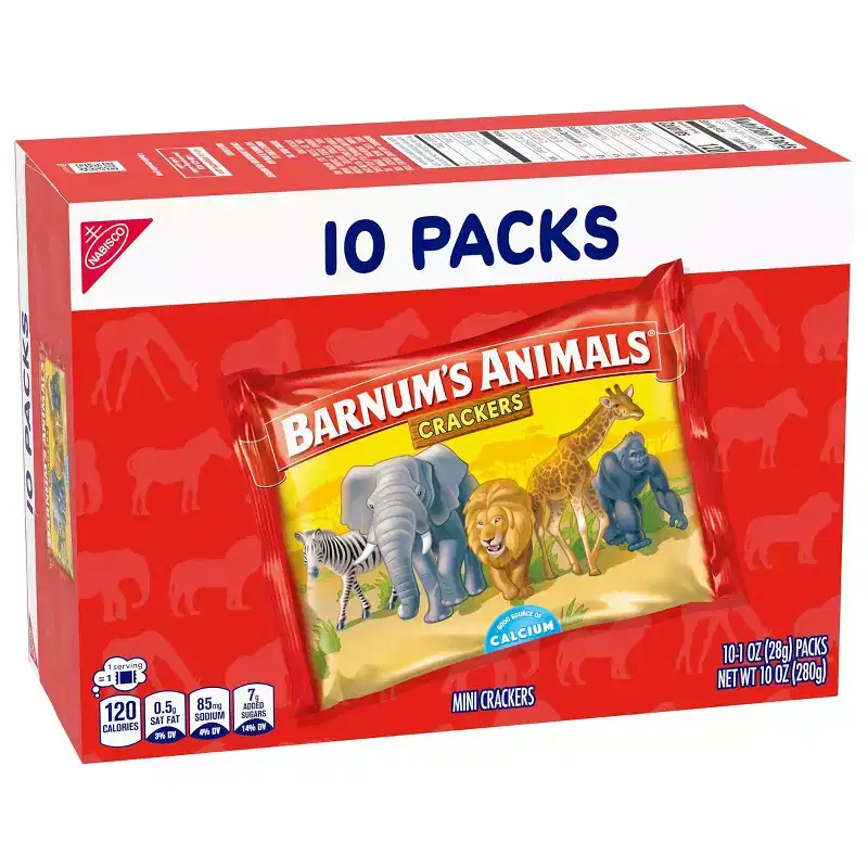 Barnum's Animals Original Crackers Multipack - 10oz/10ct