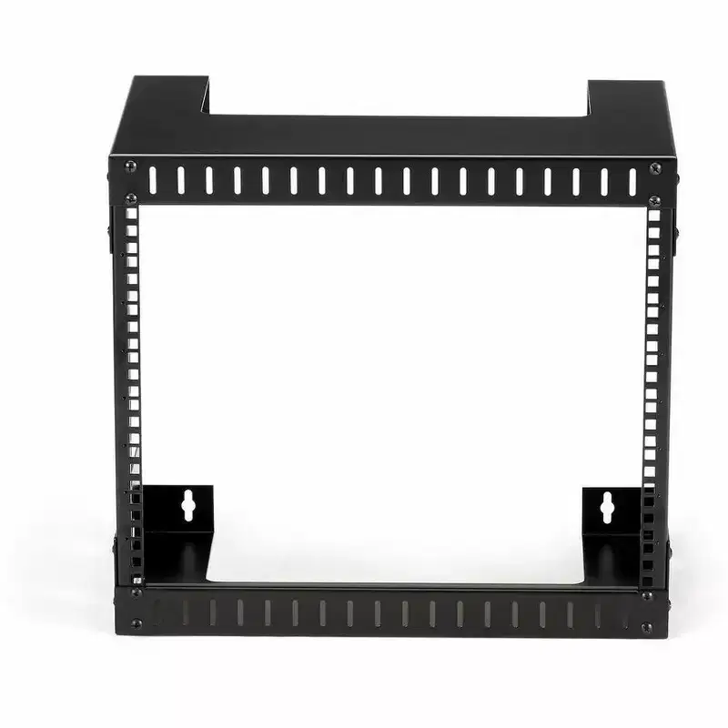 StarTech.com 8U Open Frame Wall Mount Equipment Rack - 12 in. Deep - RK812WALLO