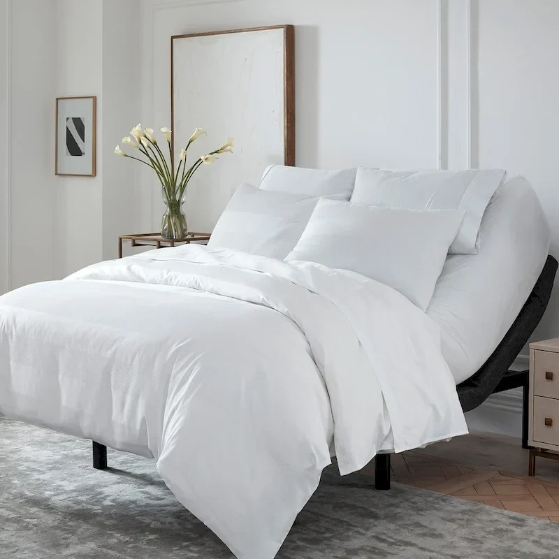 Nestl Premium Adjustable Massaging Bed Frame Base with Wireless Remote