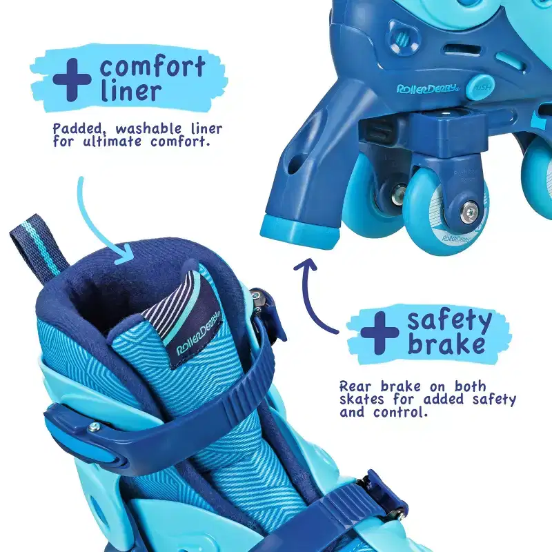Roller Derby Switch Adjustable Boy's Roller Skates