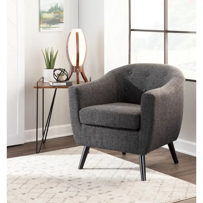 Lieksa Mid-Century Modern Accent Chair