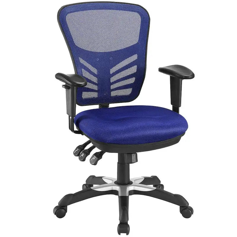 Ergonomic Mesh Office Chair with Adjustable Back & Armrests