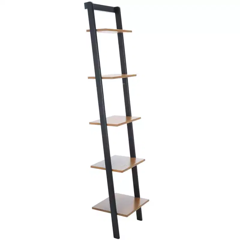 Allaire 5 Tier Leaning Etagere