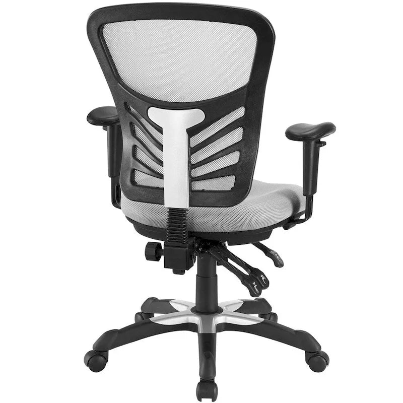 Ergonomic Mesh Office Chair with Adjustable Back & Armrests
