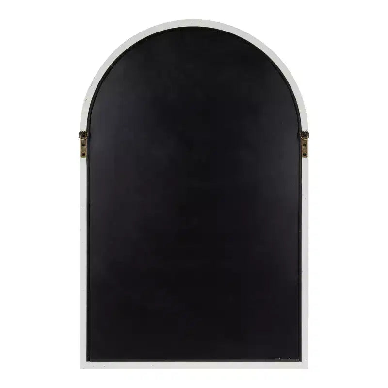 Windowpane Mirror �C 24x36, White, Cathedral-Style