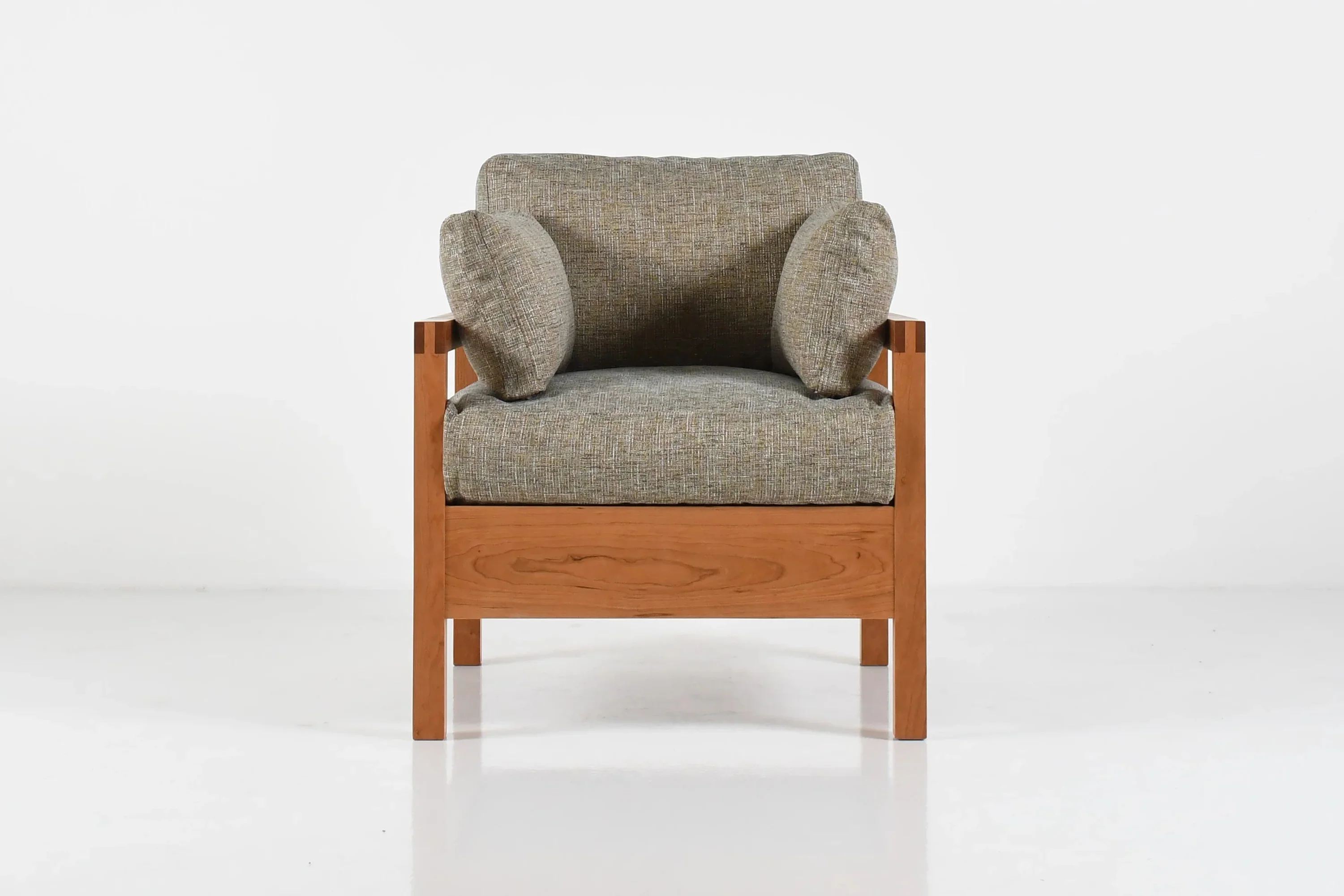 Lounge Chair - An expansion of its namesake collection, living is designed to make the most out of minimal lines while
