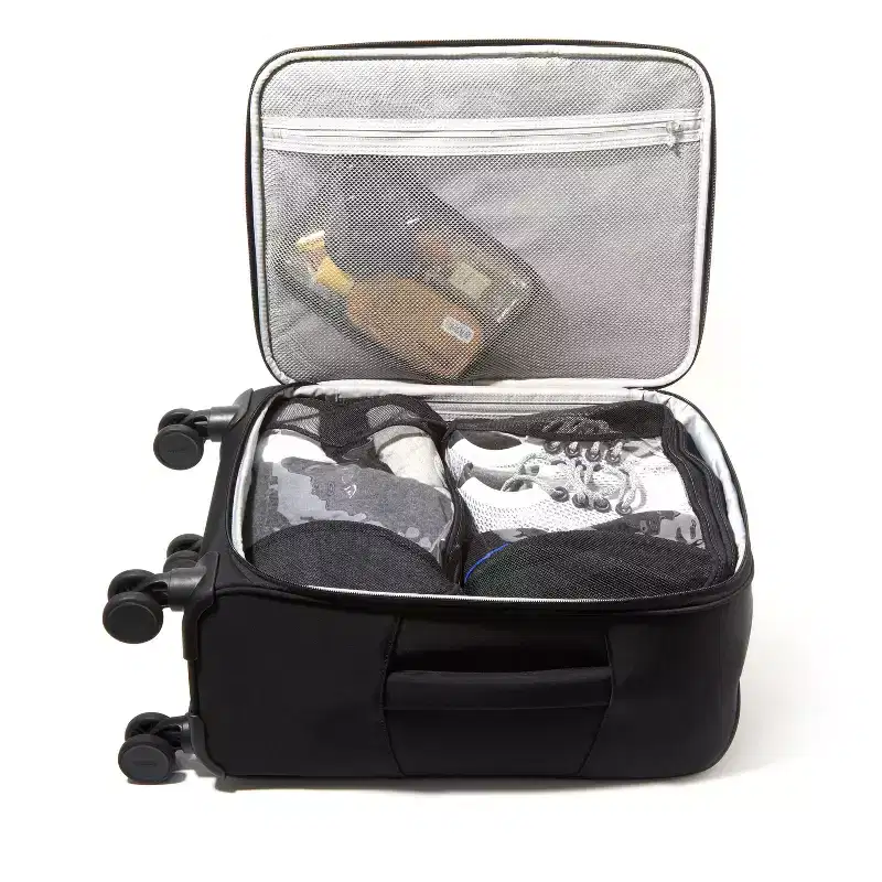 baggallini Luggage Set Carry-On and Large Checked Suitcase Bundle