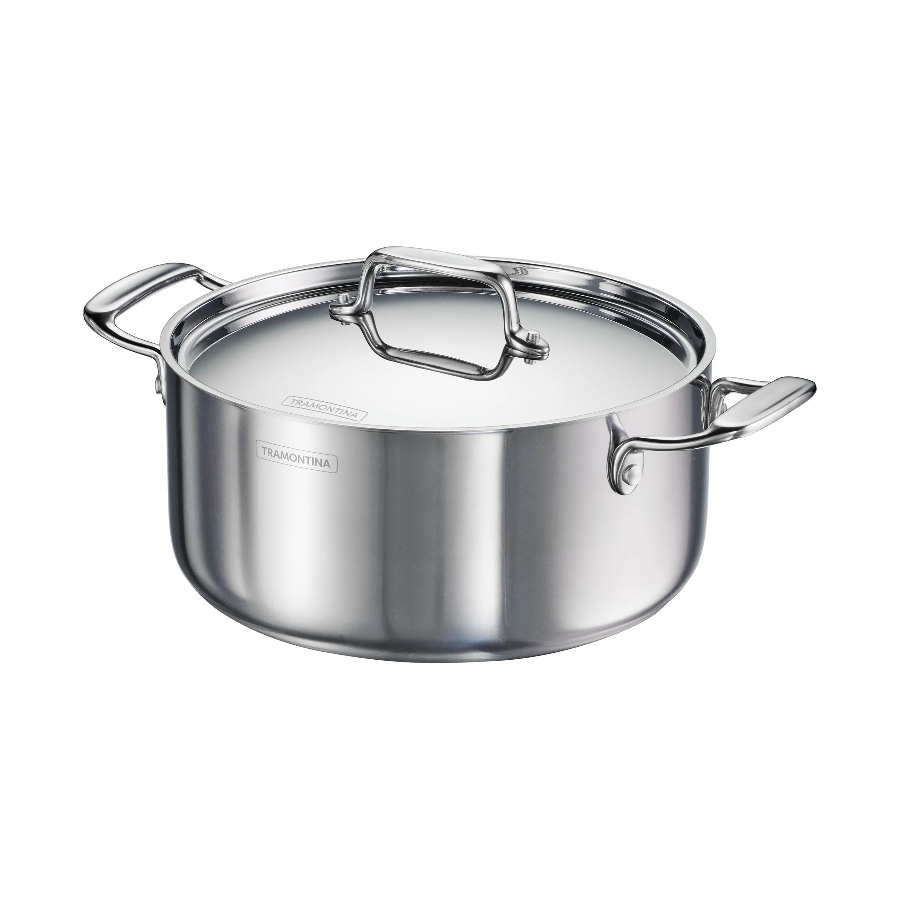 Tri-Ply Clad Covered Casserole with Ceramic Interior