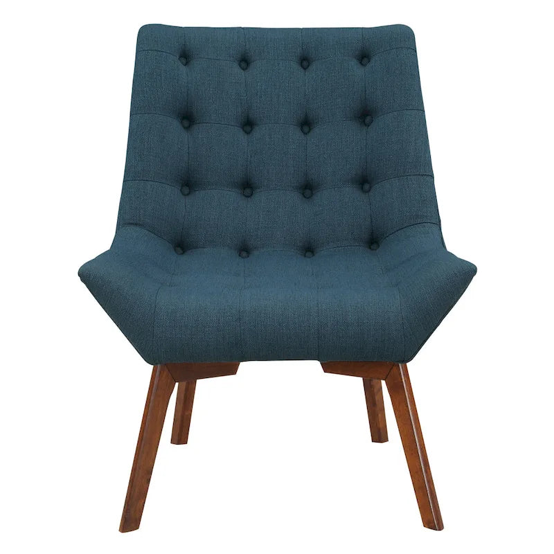 Shelly Tufted Chair with Coffee Legs