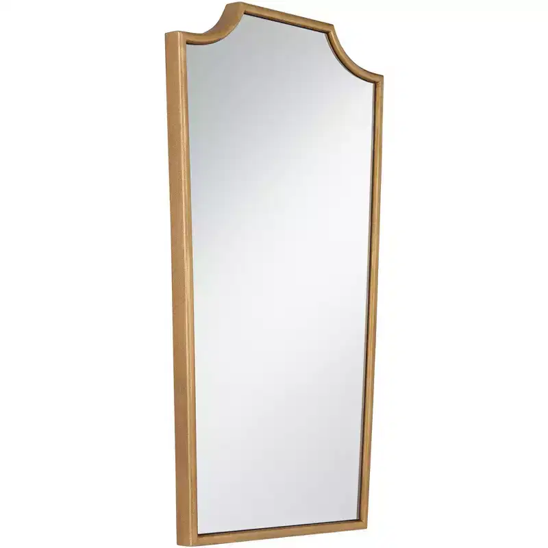 Uttermost Champlain 22 x 36 3/4 Warm Gold Wall Mirror