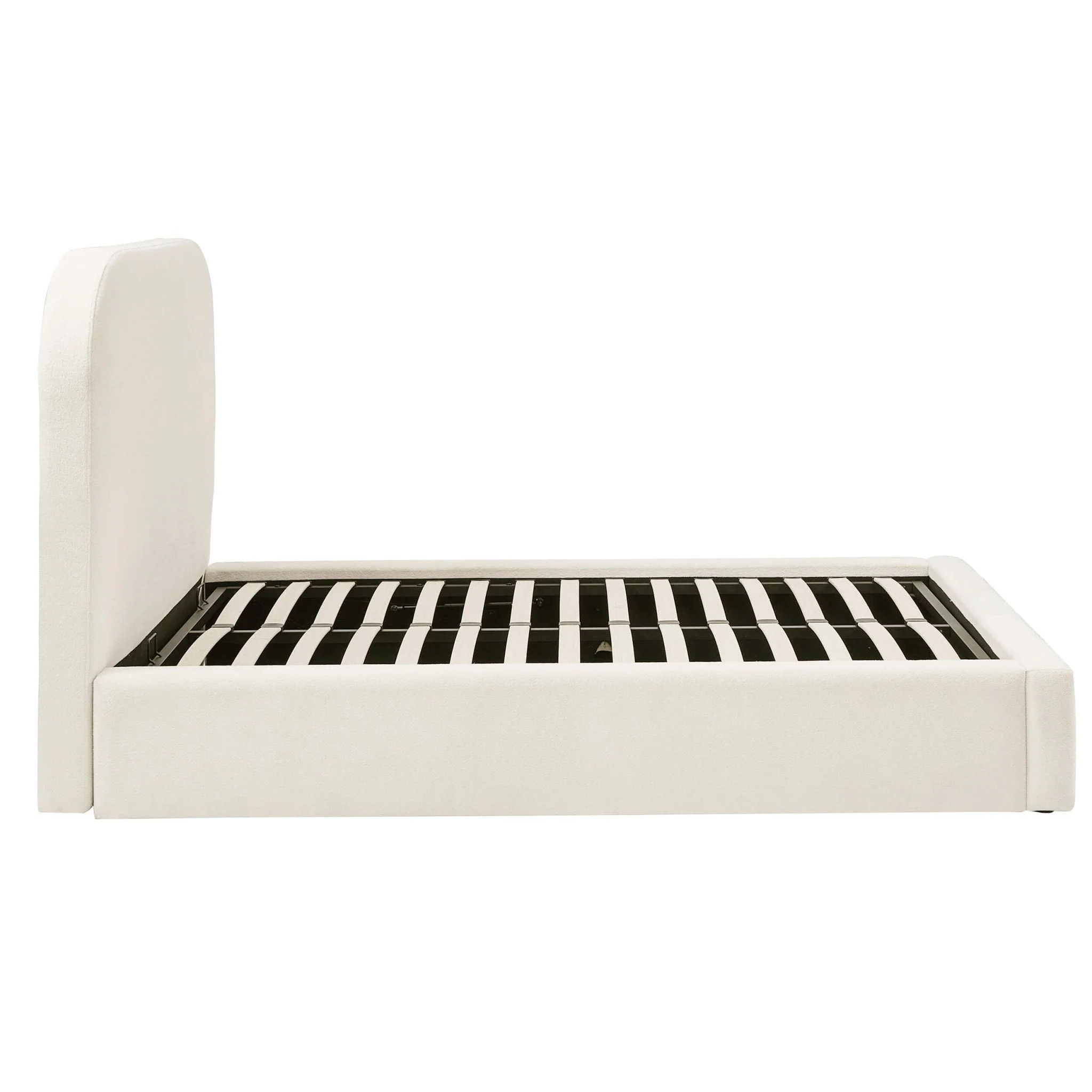 Storage Bed - Teddy Cream