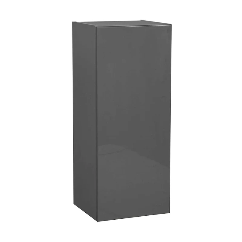 12 x 36 Wall Cabinet, Single Door, Grey