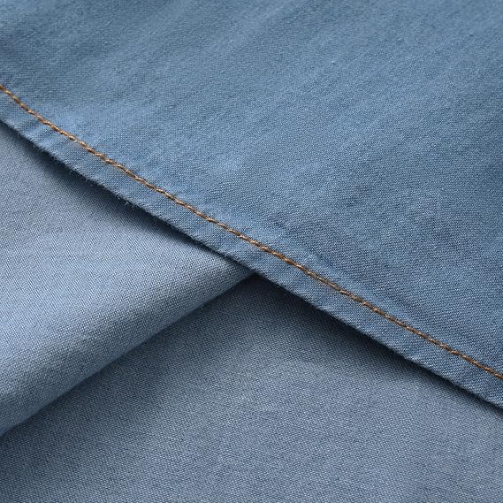 Men's Long Sleeve Denim Shirt �C Slim Fit Cotton Casual Button-Down