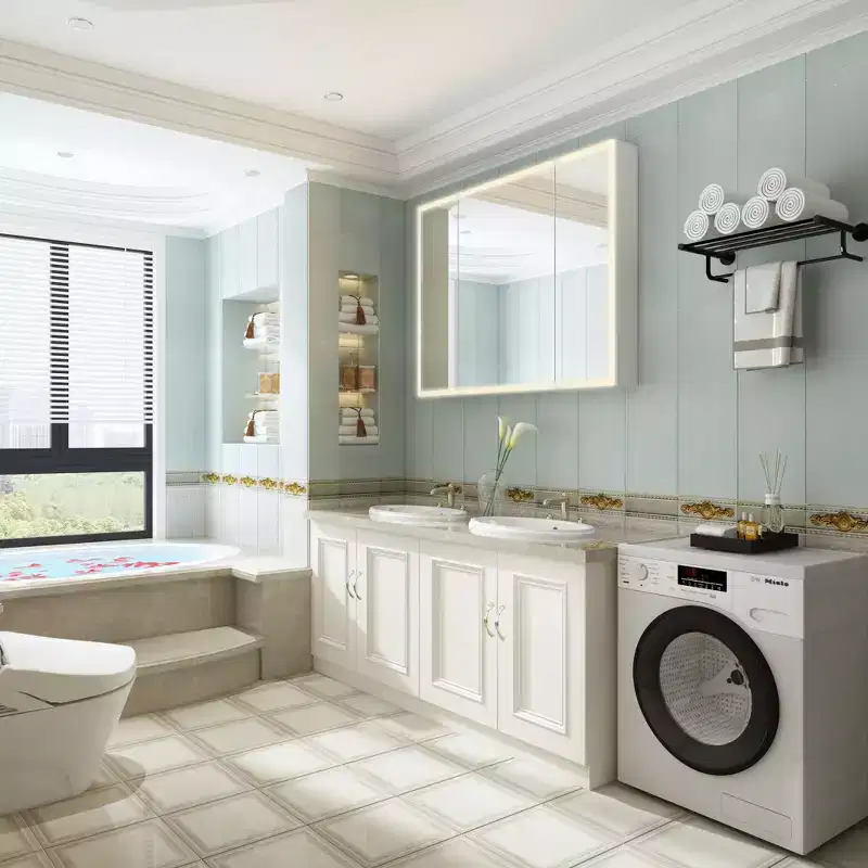 LED Lighted Medicine Cabinet with Defogging Function, Ample Storage & Adjustable Lighting, Elevate Bathroom Style