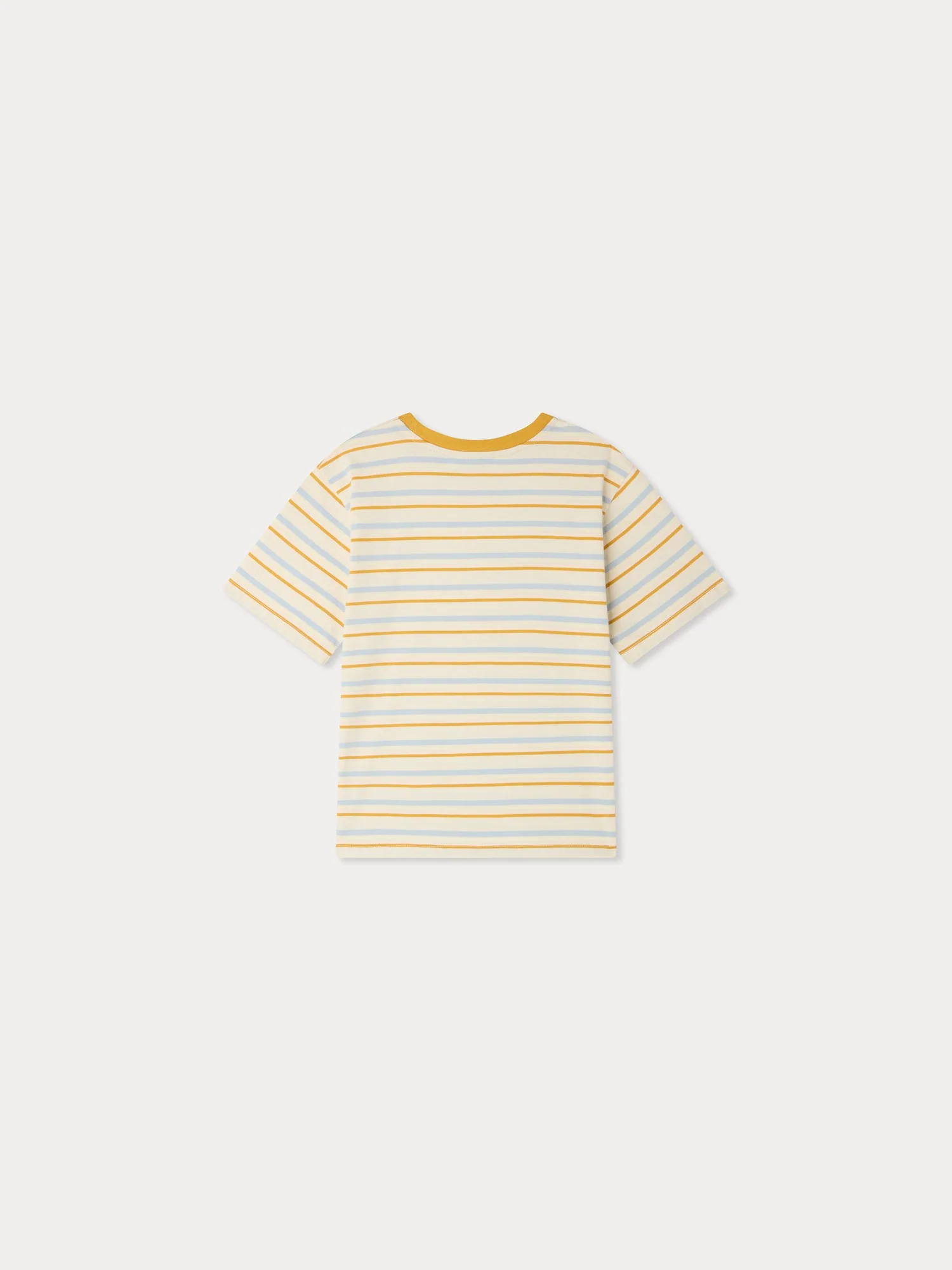 striped T-shirt in organic cotton