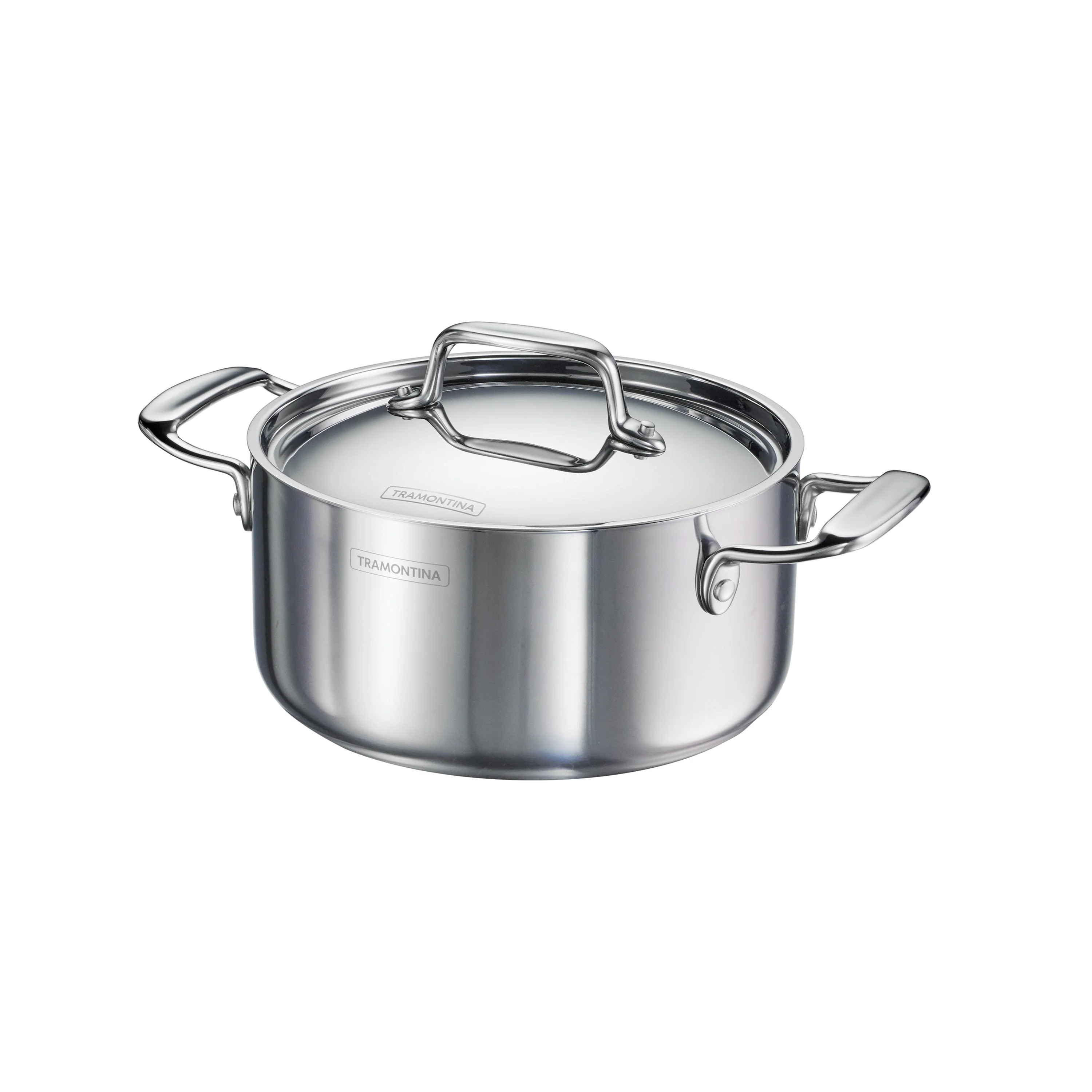Tri-Ply Clad Covered Casserole with Ceramic Interior