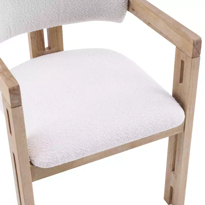 Christopher Knight Home Pascale Mid-Century Modern Rubberwood Upholstered Dining Chairs (Set of 4)