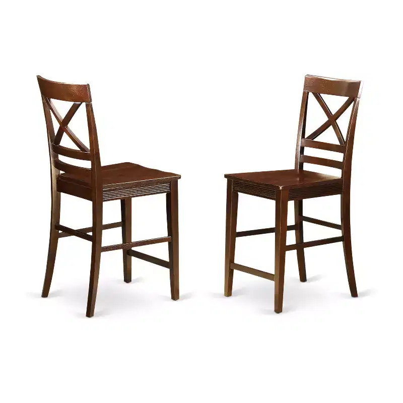 HomeStock Belmont Dining Counter Height Set - High Top Table And Kitchen Bar Stool