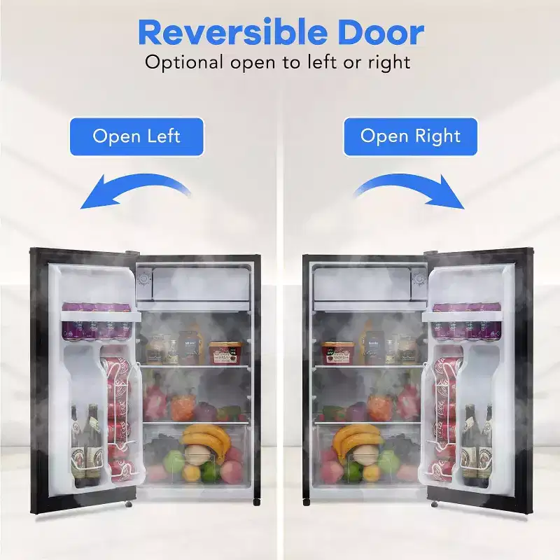 3.2 Cu.Ft Mini Fridge With Freezer