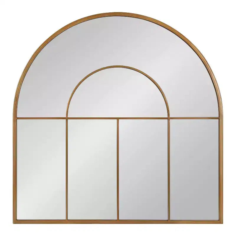 Kate and Laurel Solei Framed Arch Wall Mirror