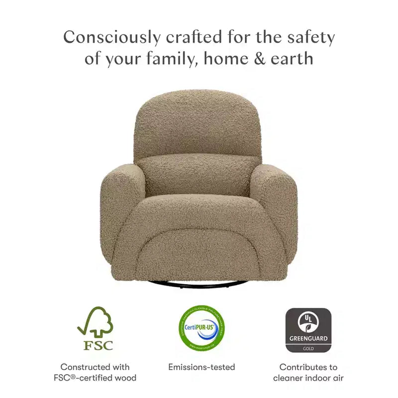 Babyletto Rainbow Recliner and Swivel Glider