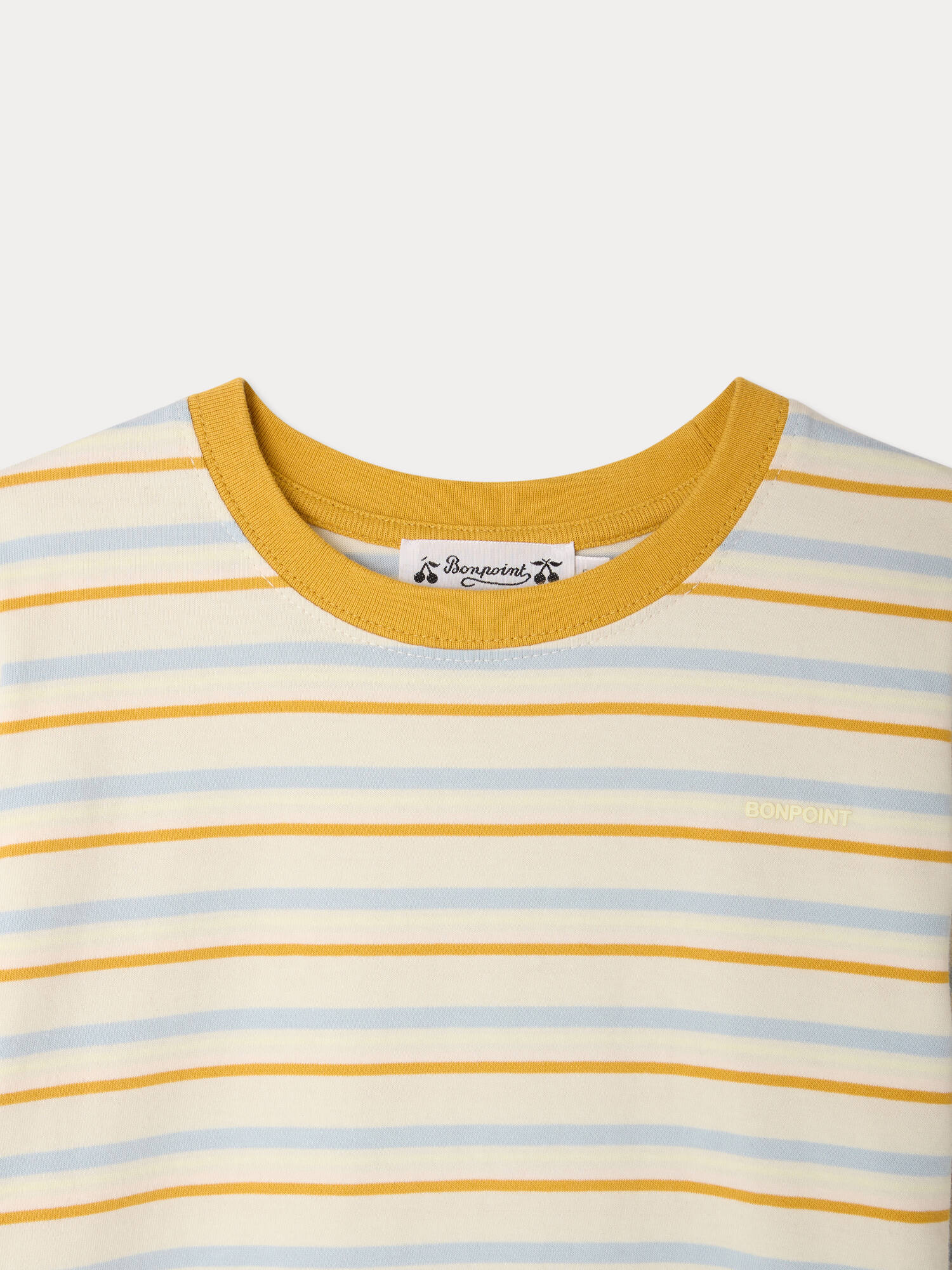 striped T-shirt in organic cotton