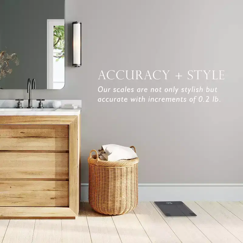 Taylor Digital Glass Bathroom Scale - Tinted Glass