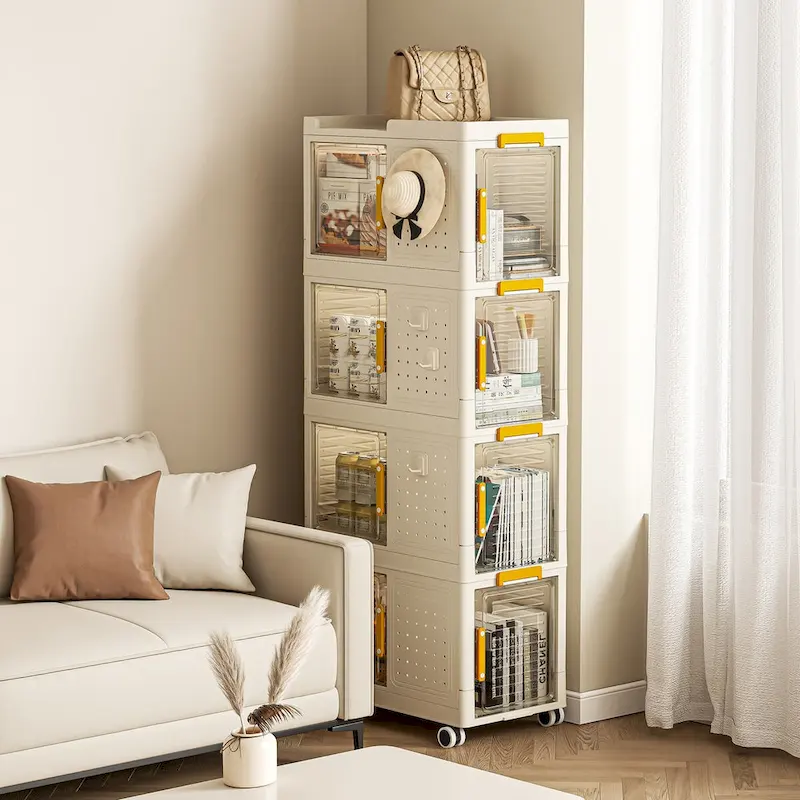Mobile Multifunction Utility Rolling Storage Organizer