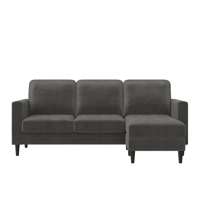 CosmoLiving by Cosmopolitan Strummer Reversible Sectional Sofa Couch