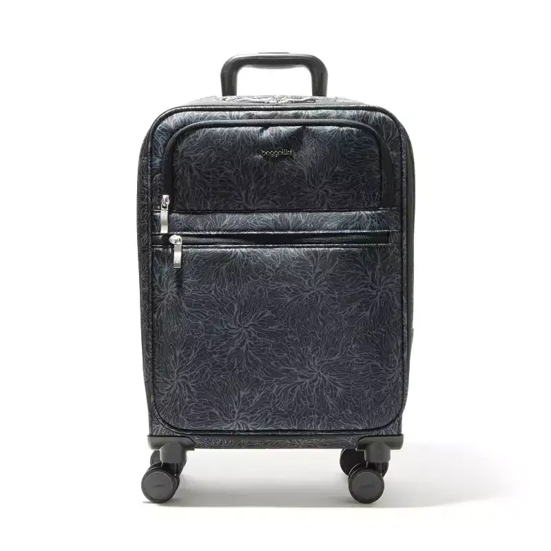 baggallini Luggage Set Carry-On and Large Checked Suitcase Bundle
