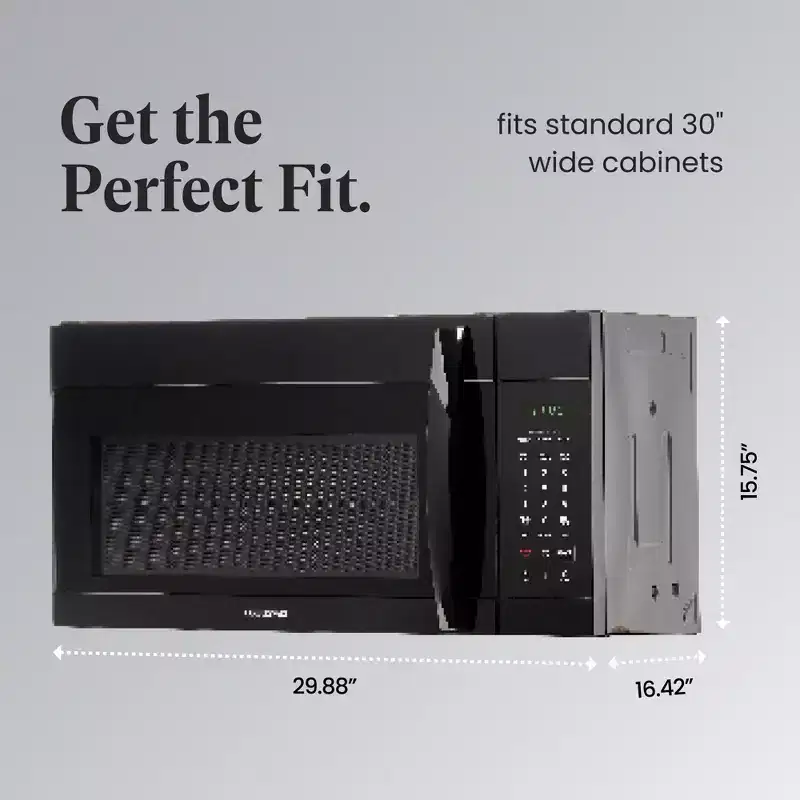 Farberware 1.7 Cu. Ft. Over-the-Range Microwave, 1000W with Smart Sensor Cooking