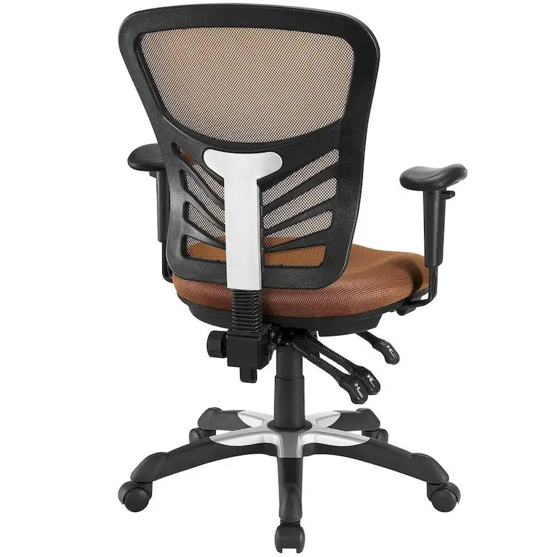 Ergonomic Mesh Office Chair with Adjustable Back & Armrests