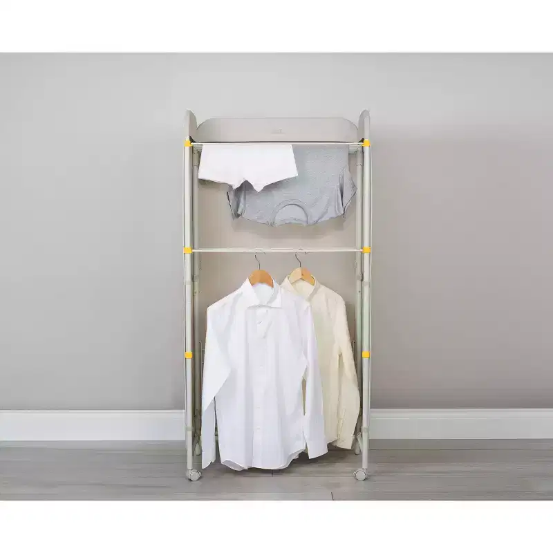 Joseph Joseph Clothes Drying Rack with Eclipse Screen Airer - Ecru