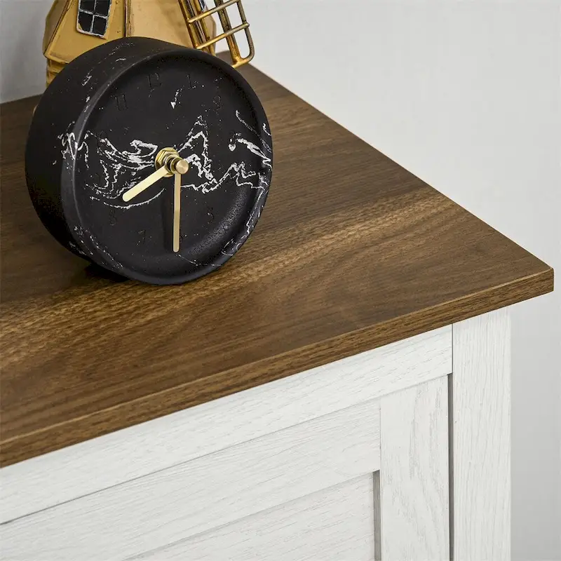 Kitchen Sideboard Storage Cabinet with Drawer and Adjustable Shelf